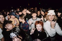 a crowd of people at a concert